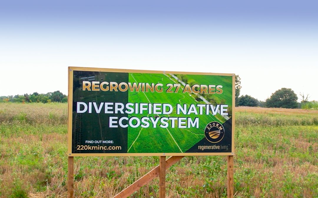 Regenerating 27 Acres of Farmland in Stouffville, Ontario